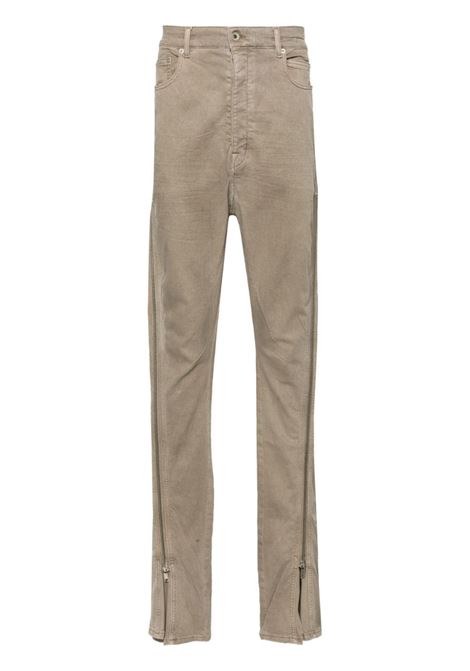 Jeans svasati Bolan Banana con vita alta in grigio - uomo RICK OWENS DRKSHDW | DU01D1363SCF08